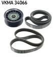 SKF VKMA 34066 Keilrippenriemensatz für FORD Focus II Schrägheck (DA, HCP, DP)