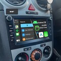 DAB+ Für Opel Corsa C/D Zafira B Astra G H 4+64G Android14 Carplay Autoradio GPS