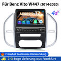 10.1”Carplay Für Benz Vito W447 Android12 Autoradio GPS Navi BT 4G WIFI SWC DAB+