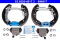 Bremsbackensatz Original ATE TopKit 03.0520-4617.3 für ATOS MX HYUNDAI