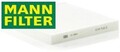 MANN-FILTER CU2544 Filter für Innenraumluft Innenraumfilter Filter 