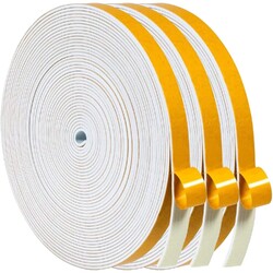 Dichtungsband Türdichtung Selbstklebend 6mmB x1.5mmD/15mL für Türen Fenster S...