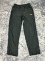 Vintage Nike Sportswear Trackpants mit kleinem weißen swoosh Logo in schwarz S