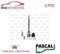 GELENK ANTRIEBSWELLE PAAR TRANSMISSION END VORNE RECHT PASCAL G8F006PC 2PCS I