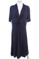Peter Hahn Kleid Midikleid 2XL dunkelblau