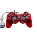 ⚡Original Playstation 2 Controller rot transparent PS2 Dualshock Getestet⚡