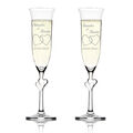 2er Set Sektgläser Hochzeit Gravur Personalisierter Geschenk Champagnerglas