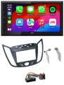 JVC Bluetooth 2DIN MP3 DAB USB Autoradio für Ford C-Max (ab 10) grau