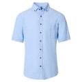 Redmond Herren Leinenhemd Casual Fit blau 251135999 10