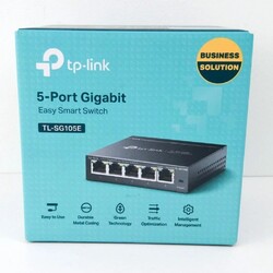 TP Link TL-SG105E 5-Port Gigabit Easy Smart Desktop Switch