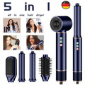 5in1 Föhnbürste Air Styler Haartrockner Warmluftbürste Set Haarstyler Lockenstab