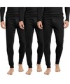 3 er Pack Herren Thermo lange Unterhose Thermowäsche Unterwäsche slip Unterhemd