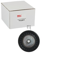 NTY UMLENKROLLE FÜHRUNGSROLLE KEILRIEMEN passend für AUDI A3 TT SKODA SUPERB VW