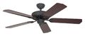 Deckenventilator ohne Licht Classic Royal Decken Lüfter Grafit Rosenholz 132 cm