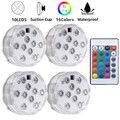 2-4 Unterwasser Licht LED Poolbeleuchtung RGB Poollampe mit Fernbedienung