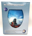 WC Sitz Duroplast Strand mit Absenkautomatik Klodeckel Toilettendeckel Klositz