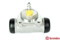 BREMBO A 12 329 RADBREMSZYLINDER BREMSZYLINDER RADBREMSE hinten passend für NISS