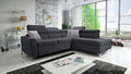 Wohnzimmer Couch Ecksofa mit Schlaffunktion BARTEZ III Farbe wählbar IM SOFA