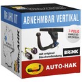 AutoHak Anhängerkupplung vert. abnehmbar für MB C-Klasse Kombi 18-21 + 7pol spez