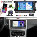 DAB+ 2DIN Autoradio Android 15 GPS ChatGPT KAM Für VW Polo Golf 5 6 Plus Touran