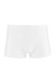 Herren Boxer-Slip Weiß elastisch hauteng stretch shiny glänzend Unterhose