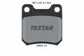 Bremsbelagsatz  Scheibenbremse hinten Textar 2309102 für OPEL SAAB