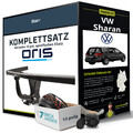Anhängerkupplung ORIS starr für VW Sharan +E-Satz AHK