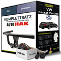 Für VW Passat Variant B6 Typ 3C5 Anhängerkupplung starr +eSatz 13pol 05- Set NEU