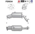 DPF Rußpartikelfilter Dieselpartikelfilter AS FD5034 Cordierit für AUDI A4 B8 Q5