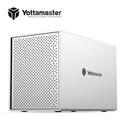 Yottamaster 5 Bay Typ C HDD-Gehäuse Externes Für 2,5" 3,5" Festplatten SATA SSDs