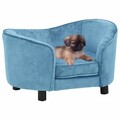 Hundesofa Plüsch Hundebett Hundecouch Katzensofa Hunde mehrere Auswahl vidaXL