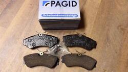 VW Bus T4 Transporter  Bremsbelagsatz Bremsklötze Pagid Neu vorne 15 Zoll voll