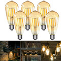 2-6x E27 ST64 LED Edison Vintage Retro Lampe Glühlampe Filament Glühbirne Birne