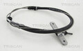 TRISCAN Bremsseil Seilzug Feststellbremse 8140 291159 für VW TRANSPORTER T5 Bus