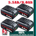 2X 8,0Ah 5,5Ah Ersatzakku Für Einhell Akku 18V Power X-Change Lithium PXC LED