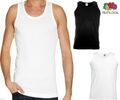 Fruit of the Loom Herren einfache Westen Tank Top Sport Fitnessstudio Training T-Shirt Weste