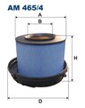 FILTRON Luftfilter AM 465/4 Filtereinsatz für MP2 AXOR MERCEDES MP3 ACTROS