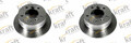 2x KRAFT BREMSSCHEIBEN 258mm VOLL HINTEN passend für MERCEDES SPRINTER VW LT | 6