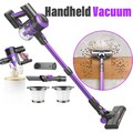Neu 4-in-1 LED kabelloser Akku Staubsauger Tragbarer Beutelloser Handstaubsauger