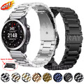 Edelstahl Armband Quick Fit Für Garmin Fenix 8 7X 7 6X 6 5 5X Plus 3 HR Epix Pro