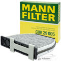 MANN-FILTER CUK 29 005 Innenraumfilter Aktivkohle für Mercedes C- E- CLS- Klasse