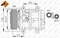 NRF 32112 Kompressor, Klimaanlage für VOLVO