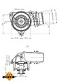 NRF 725222 THERMOSTAT, KÜHLMITTEL FÜR BMW