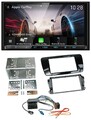 Kenwood MP3 2DIN USB DAB Bluetooth Autoradio für Seat Ibiza ab 08 Klavierlack-sc