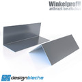 Aluminium Winkel anthrazit L-Profil bis 3 Meter Alu Kantenschutz 1,5mm Eckschutz