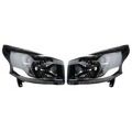 Scheinwerfer H4 Links & Rechts Set passend für Opel Vivaro B X82 06/14- TFL LE D