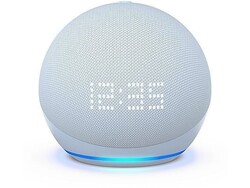 Amazon Echo Dot Gen 5 Mit Uhr LED Display Alexa Weiß Grau Blau OVP Garantie
