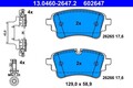 ATE BREMSBELÄGE SATZ passend für AUDI A4 A5 A6 A7 | 13.0460-2647.2