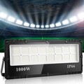 1000Watt 100000LM LED Fluter Flutlicht Außen Strahler Kaltweiß Scheinwerfer IP66