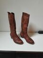 Rieker Leder Stiefel 51 Cognac